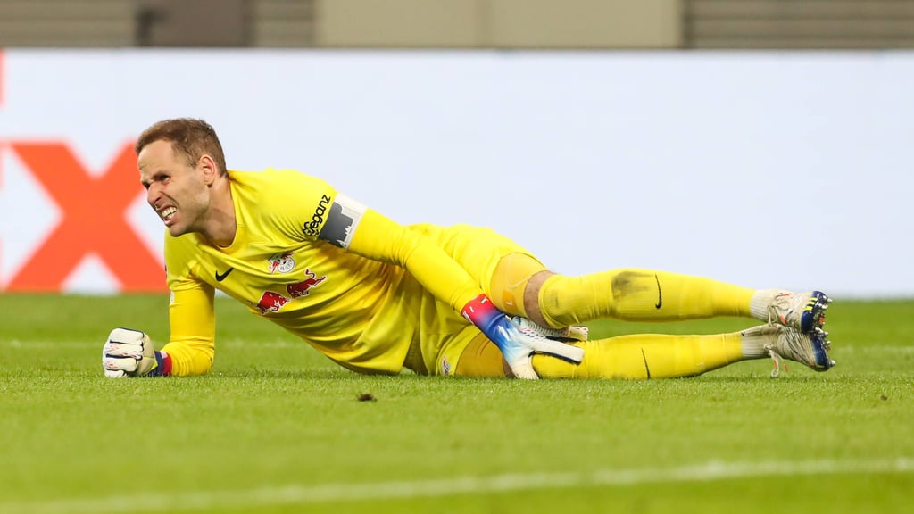 Peter Gulacsi (RB Leipzig) zog sich im Oktober einen Kreuzbandriss zu.