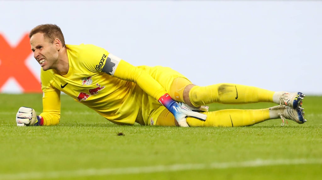 Peter Gulacsi (RB Leipzig) zog sich im Oktober einen Kreuzbandriss zu.