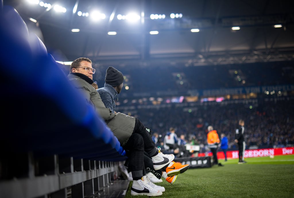 Max Eberl hier beim Speel gegen Schalke 04.