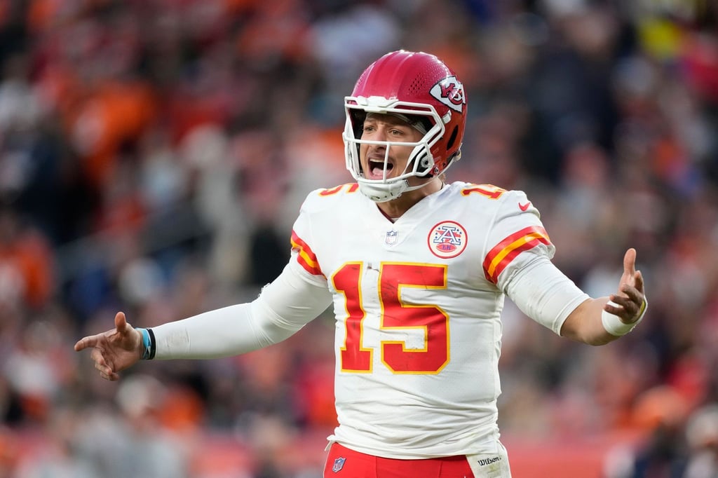 Die Kansas City Chiefs setzen auf Quarterback Patrick Mahomes.