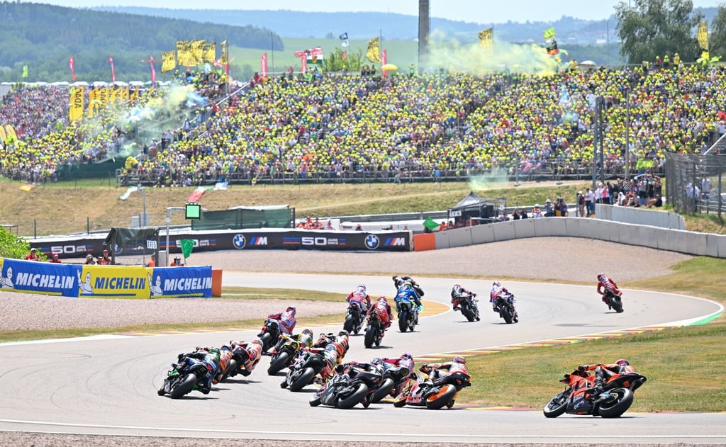 Die MotoGP-Stars fahren auch 2023 auf dem Sachsenring.