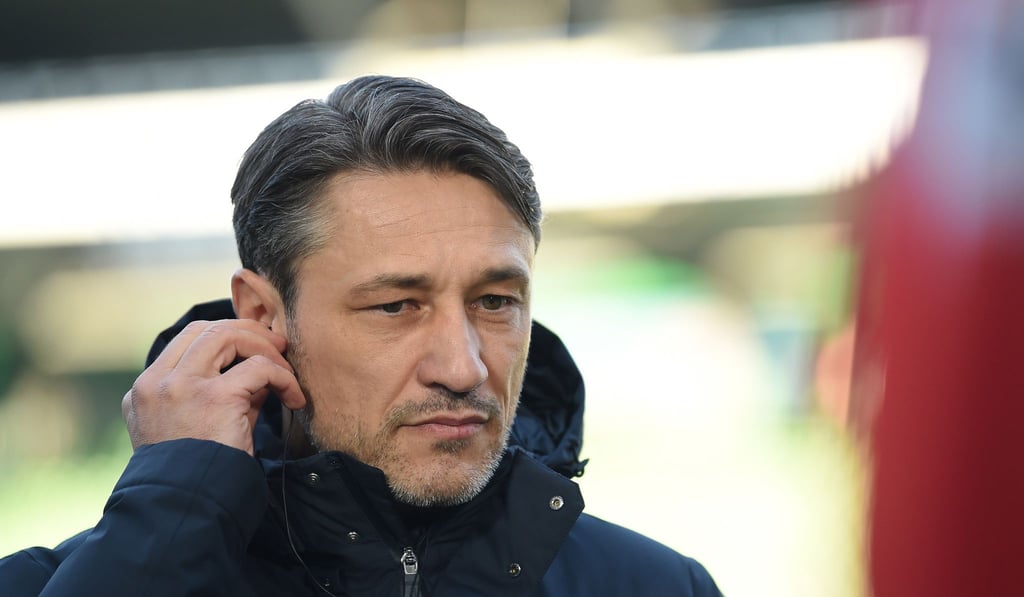 Trainer Niko Kovac vom VfL Wolfsburg beim Interview.