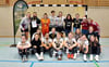 Die Regionalliga-Frauen des Magdeburger FFC feierten beim Hallenmasters in Dessau ihre gelungene Titelverteidigung aus dem Jahr 2020.