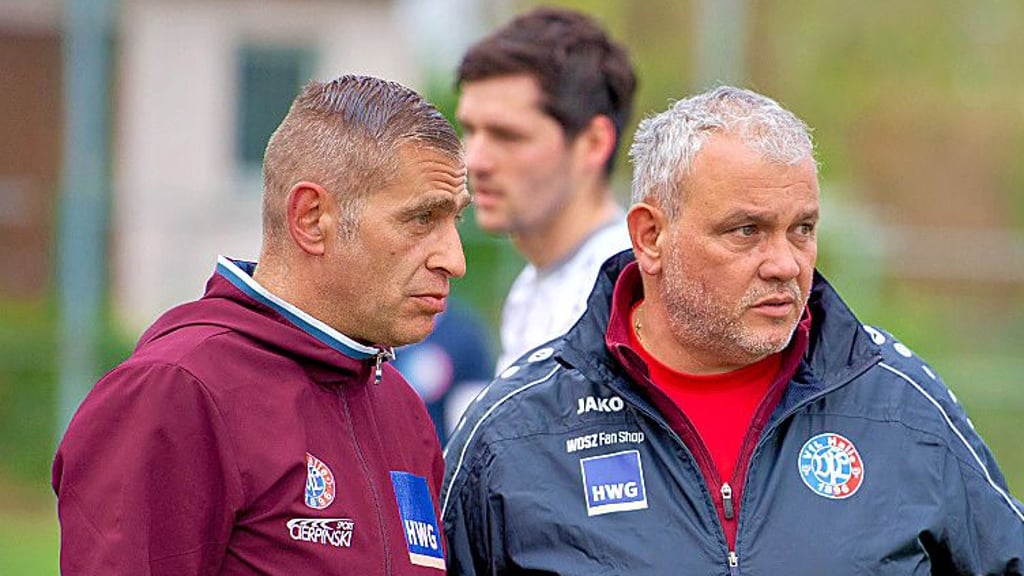 Sportchef Hovemeyer (l.) und Präsident Farih Kadic.