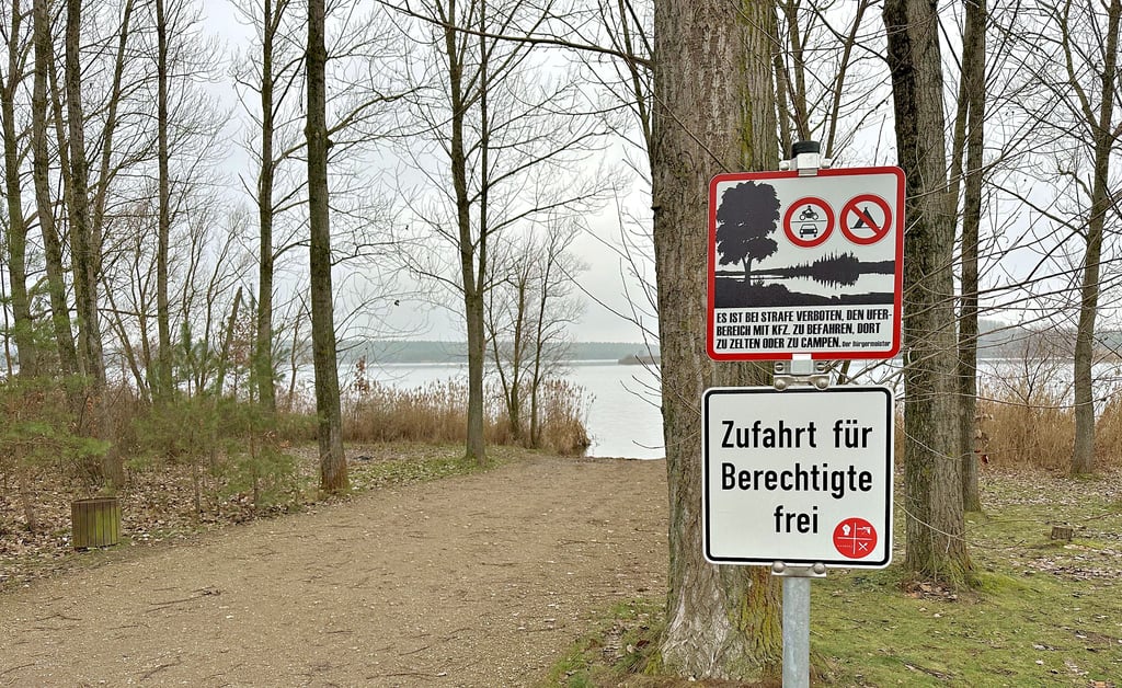 Die Burger Seite des Niegripper Sees soll nach Plänen der Stadt touristisch aufgewertet werden, unter anderem für Caravan-Touristen.