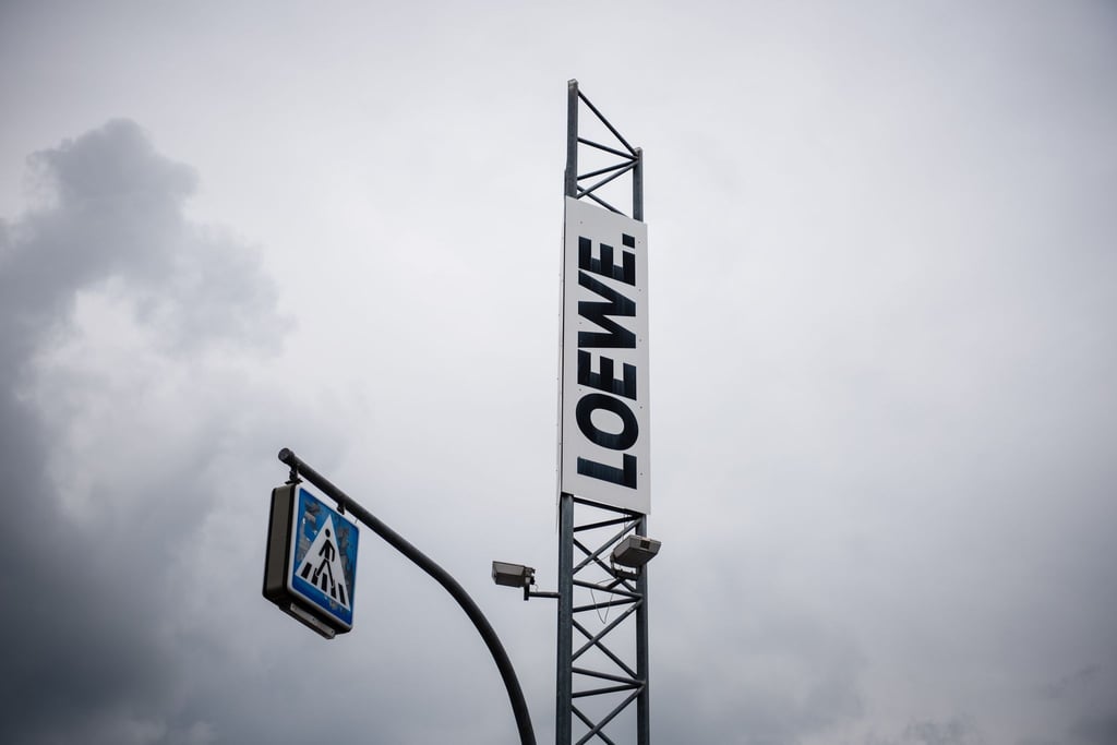 Am Hauptstandort des Elektronikkonzerns Loewe.