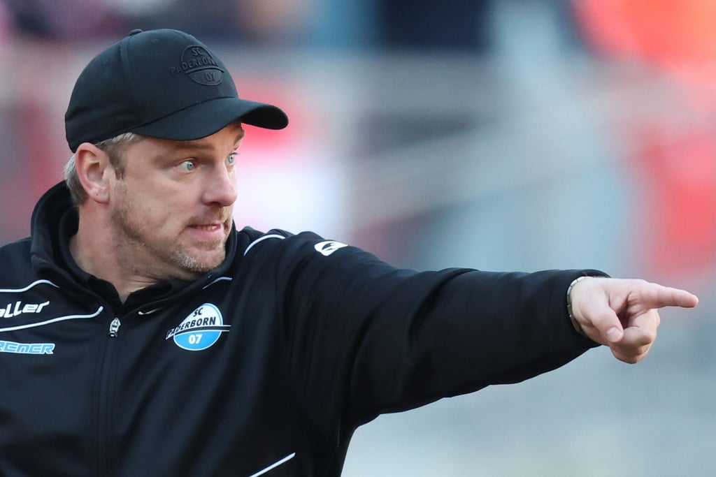 Erwartet mit Paderborn den VfB Stuttgart: SC-Coach Lukas Kwasniok.