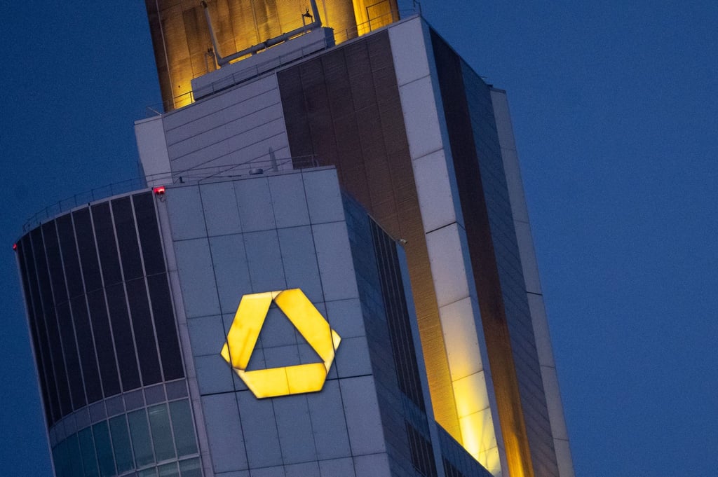 Der Commerzbank-Tower in Frankfurt am Main.