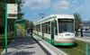 Im Magdeburger Norden wird eine neue Straßenbahnstrecke gebaut.