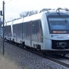 Ein Abellio-Zug zwischen Halle und dem Harz. Erstmals st ein Zugabschnitt in Sachsen-Anhalt als überlastet eingestuft worden.&nbsp;