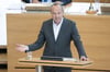 Wolfram Günther (Bündnis90/Die Grünen), Umweltminister von Sachsen, spricht im Landtag.