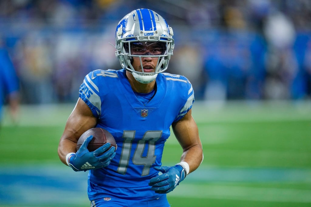 Ist beim Pro Bowl dabe: Amon-Ra St. Brown von den Detroit Lions.