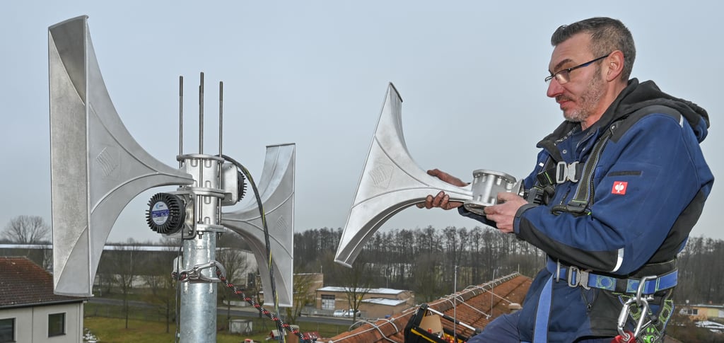Wie hier werden auch in Zerbst in diesem Jahr zwei weitere Sirenenanlagen installiert.