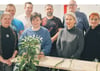 Christiane Schütrumpf (von links), Carsten Aldinger, Marc Blanck, Katrin Brose, Heino Brose, Bogumila Jacksch, Karsten Nienstedt und Annett Nienstedt sind die Gründungsmitglieder der  Bürgerenergiegenossenschaft Aller-Ohre.  