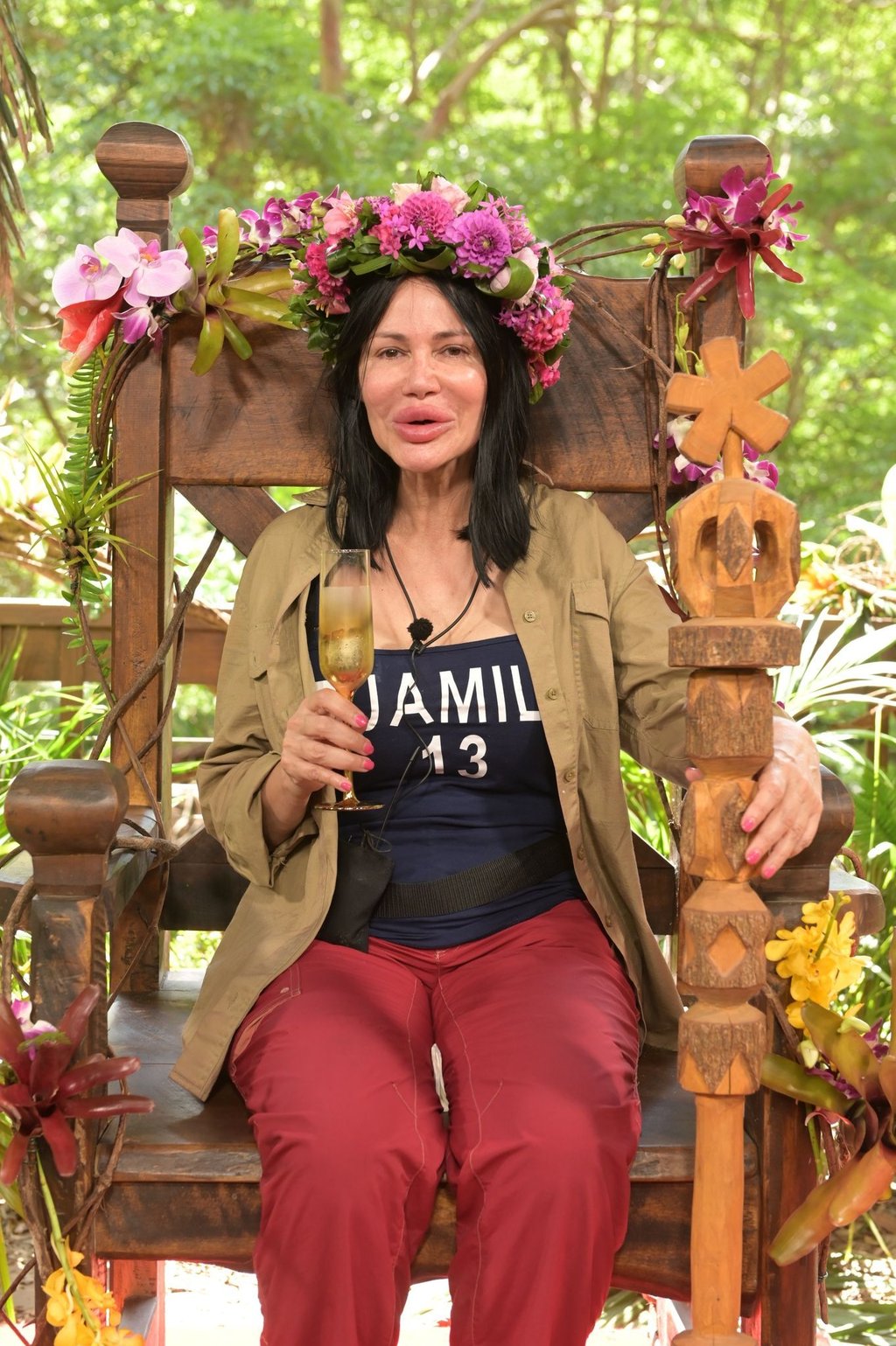 Die Außenseiterin hat sich die Krone geholt: Djamila Rowe.