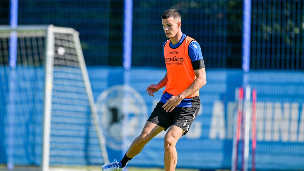 Frederik Jäkel brach sich im Training die Nase.