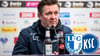 Der 1. FC Magdeburg spielt Zuhause gegen den KSC. Vor dem Spiel stand FCM-Cheftrainer Christian Titz bei der Pressekonferenz Rede und Antwort.