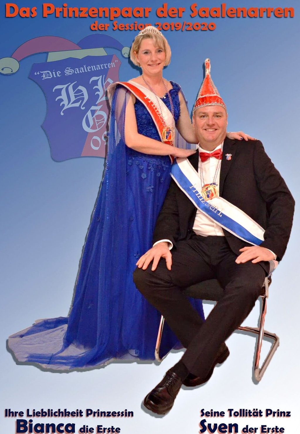 Zuletzt wurden Bianca und Sven 2019 als Prinzenpaar gekürt. Wer ihren Platz in dieser Saison einnimmt, ist noch geheim.