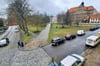 Ein Blick vom Stadtarchiv auf den Mönchskirchhof in Stendal: Die Gestaltung des Platzes steht auf der Kippe.