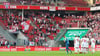 Der RB-Block beim Auswärtsspiel in Köln 2021.