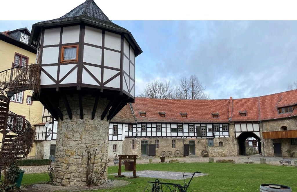 Der Innenhof der Westerburg: Hier sollen im Sommer unter anderem verschiedene Veranstaltungen stattfinden.