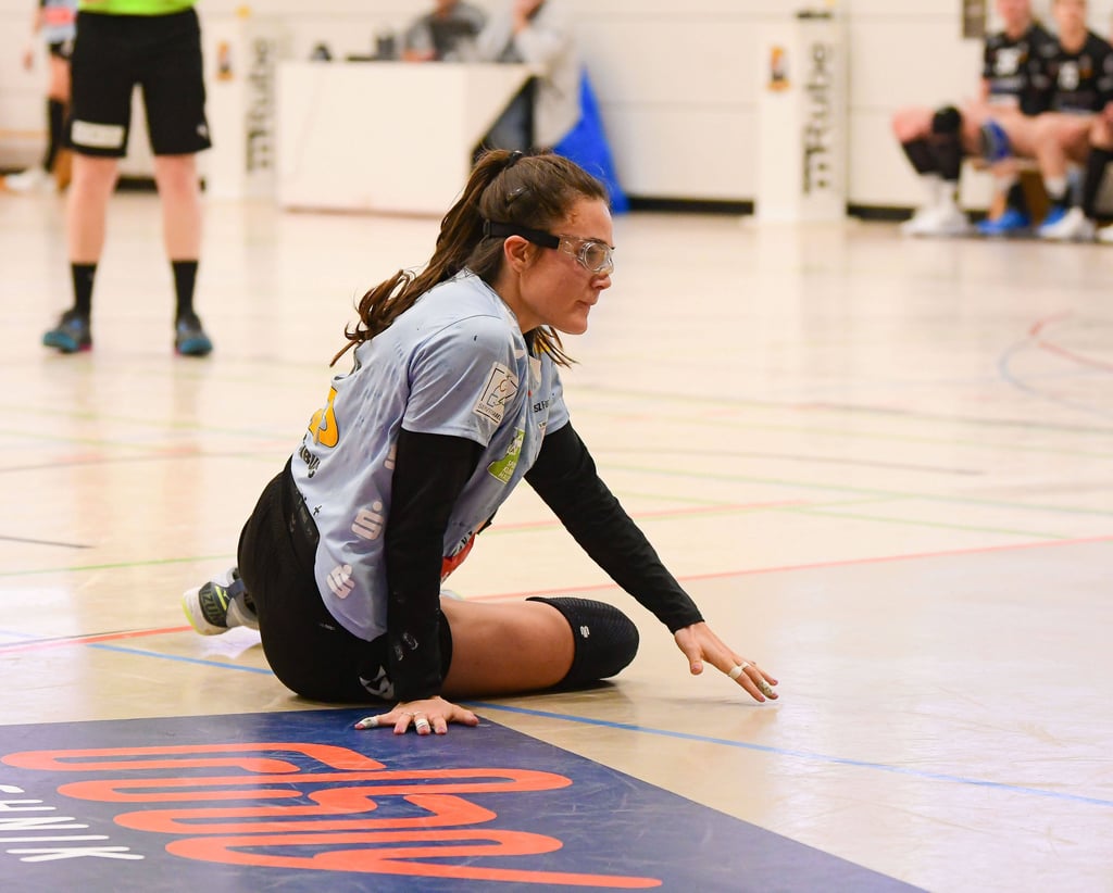 Halles Edita Nukovic traf sechs Mal bei der Niederlage ihrer Wildcats in Neckarsulm.