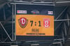 So hoch wie am Samstag bei Dynamo Dresden verlor der HFC noch nie in der 3. Liga.