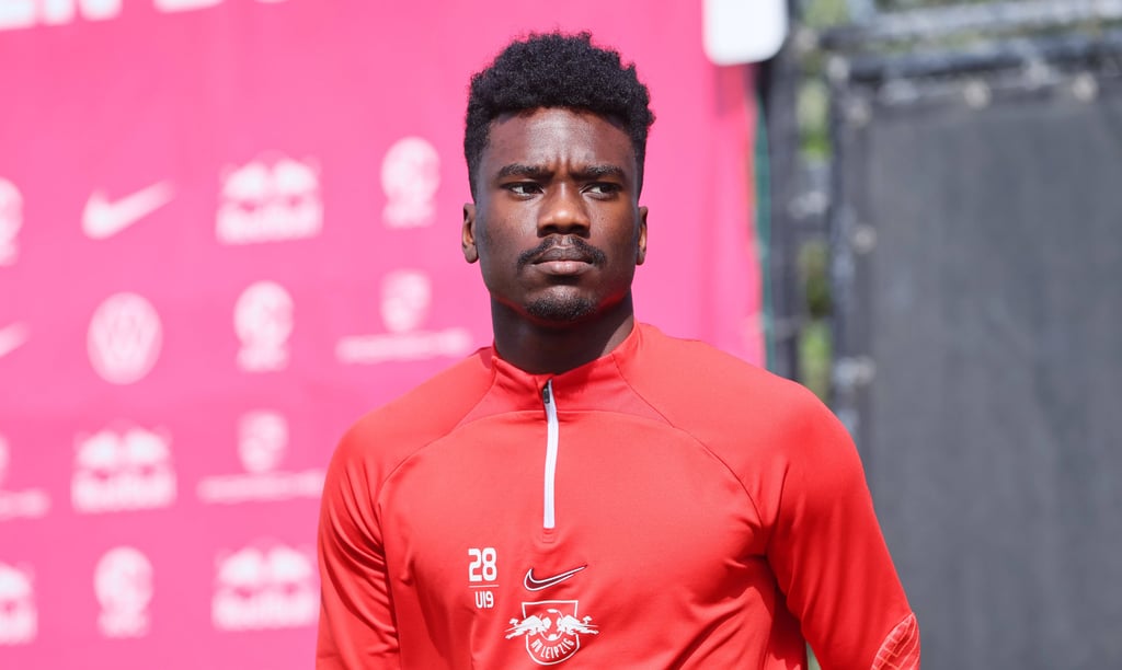 Ohene Köhl beim RB-Trainingslager in Abu Dhabi.