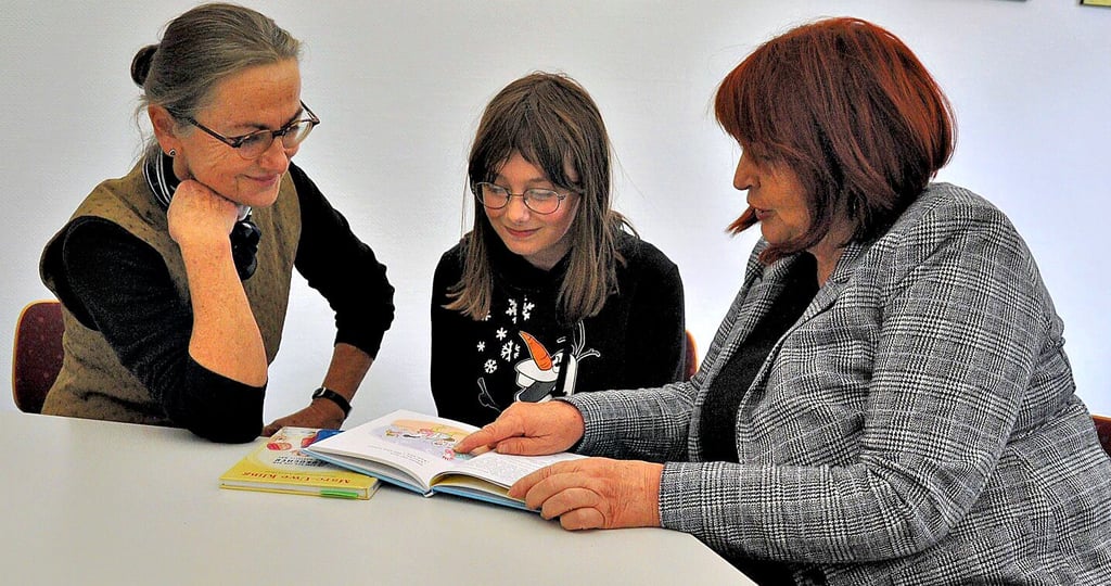 Ein Teil der Schülerförderung ist die Vermittlung der Lesefreude an Schüler.