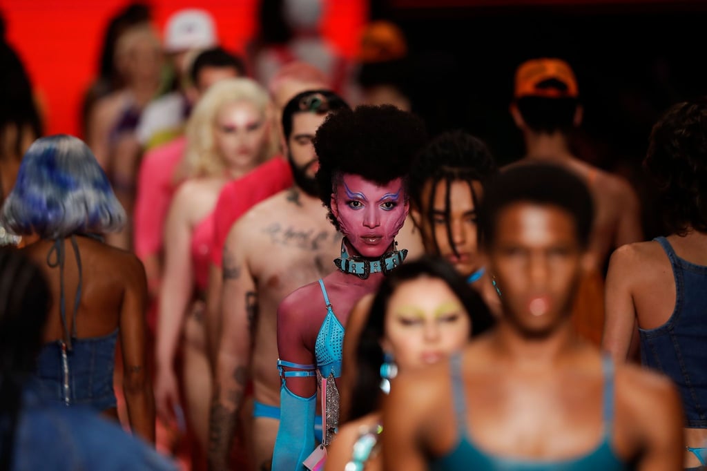 Auf der Sao Paulo Fashion Week präsentierte nun die Modemarke Bold Strap ihre bunten Kreationen.