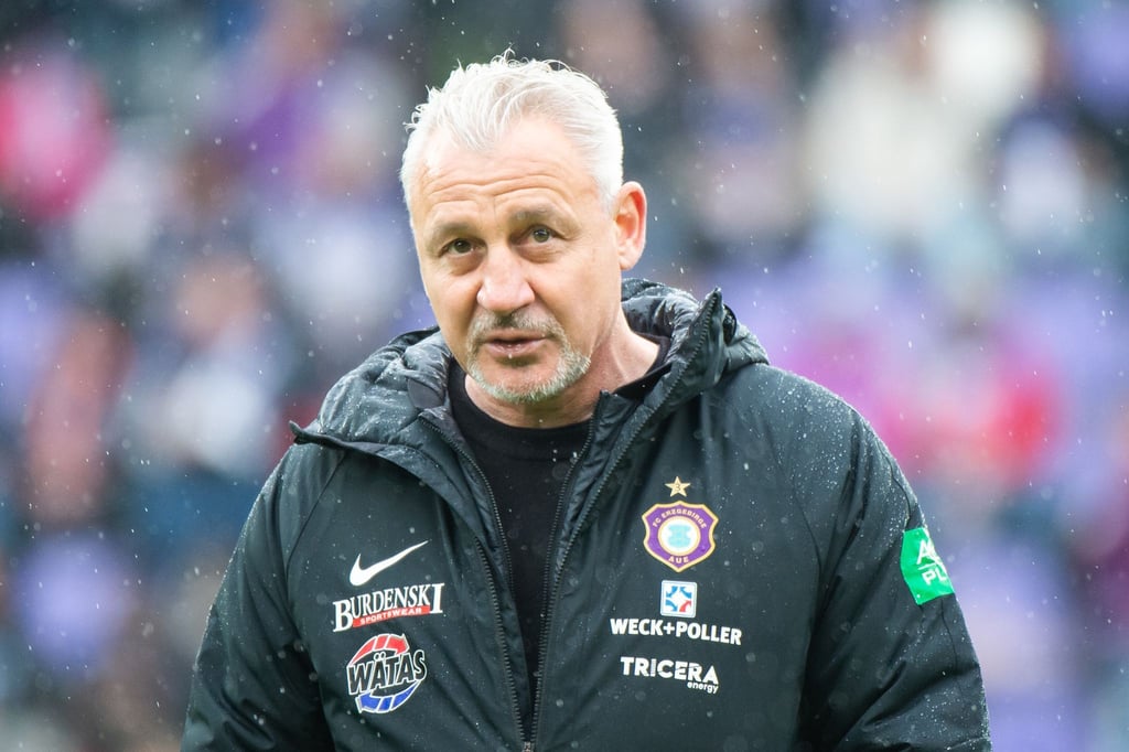 Trainer Pavel Dotchev musste mit dem FC Erzgebirge Aue eine Niederlage in Osnabrück hinnehmen.