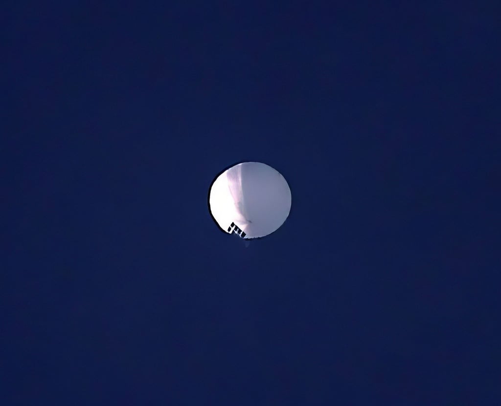 War es Spionage? Den Abschuss des Ballons über den USA befahl US-Präsident Joe Biden.