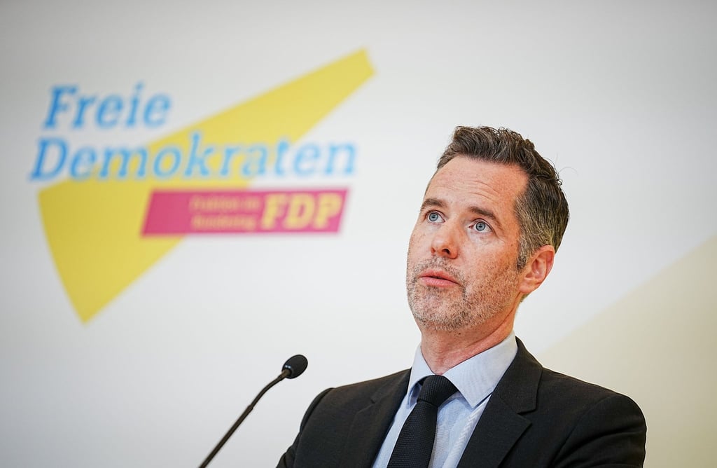 Der Fraktionsvorsitzende der FDP-Bundestagsfraktion: Christian Dürr.