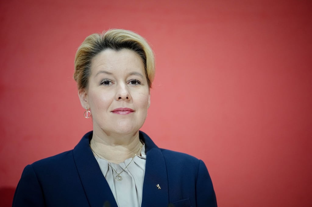 Franziska Giffey, Regierende Bürgermeisterin von Berlin.