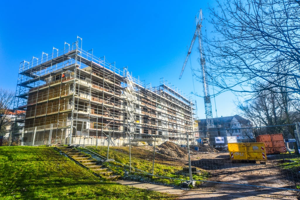 An der Klia 1-4 hat die Gebäudewirtschaft kürzlich ein Großprojekt gestartet.