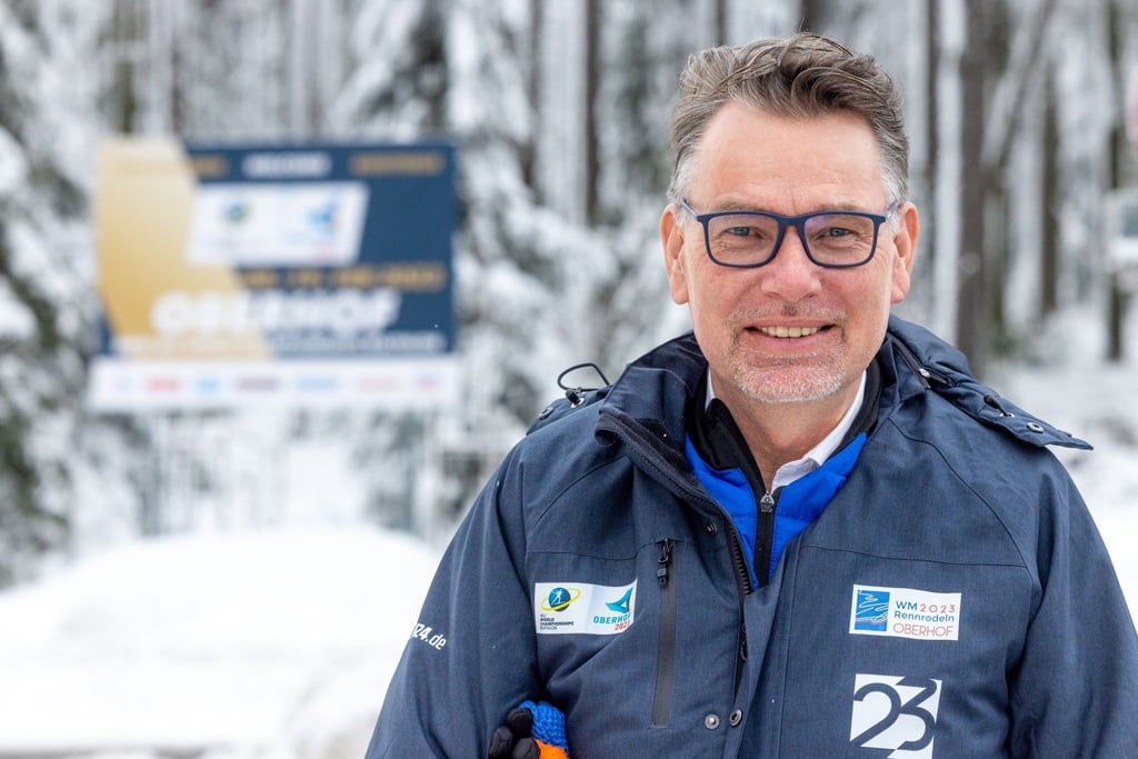 Hartmut Schubert, Vorsitzender des Zweckverbandes Thüringer Wintersportzentrum (TWZ).
