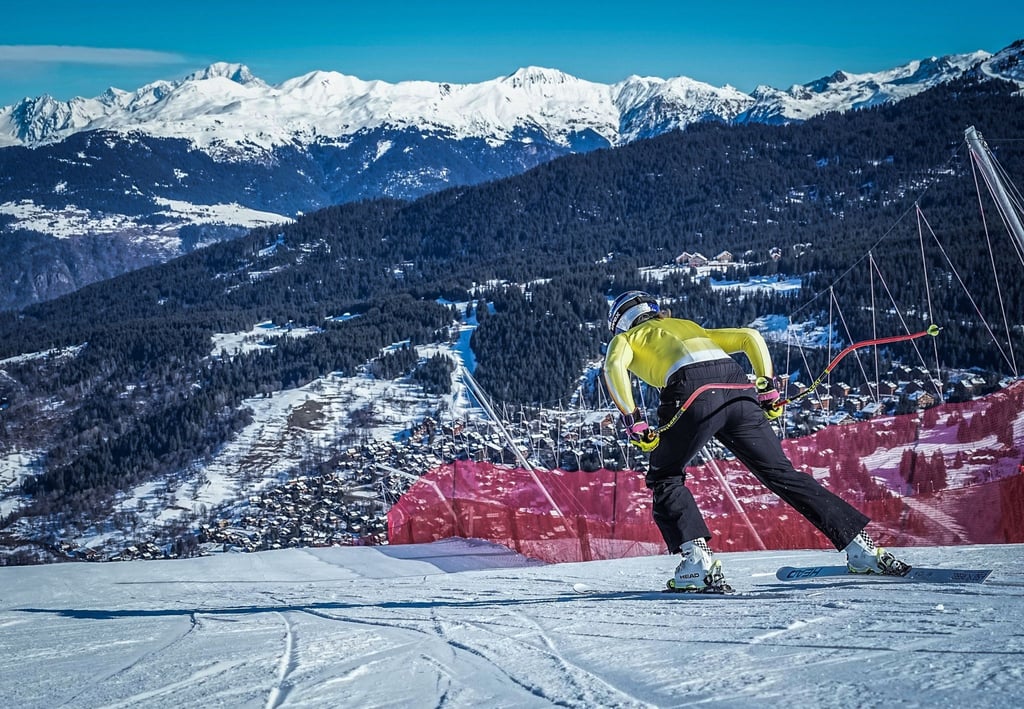 Alpin-Juwel Emma Aicher beim Training.
