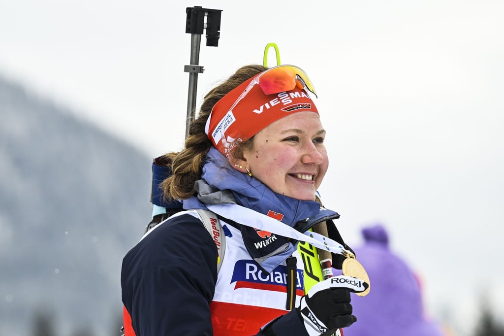 Holte EM-Gold: Selina Grotian aus Mittenwald.