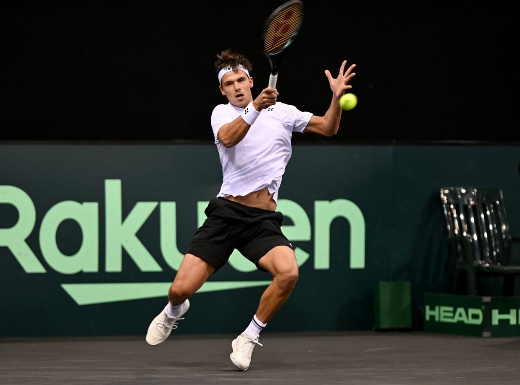Daniel Altmaier verlor das entscheidende Einzel gegen den Schweizer Stan Wawrinka.