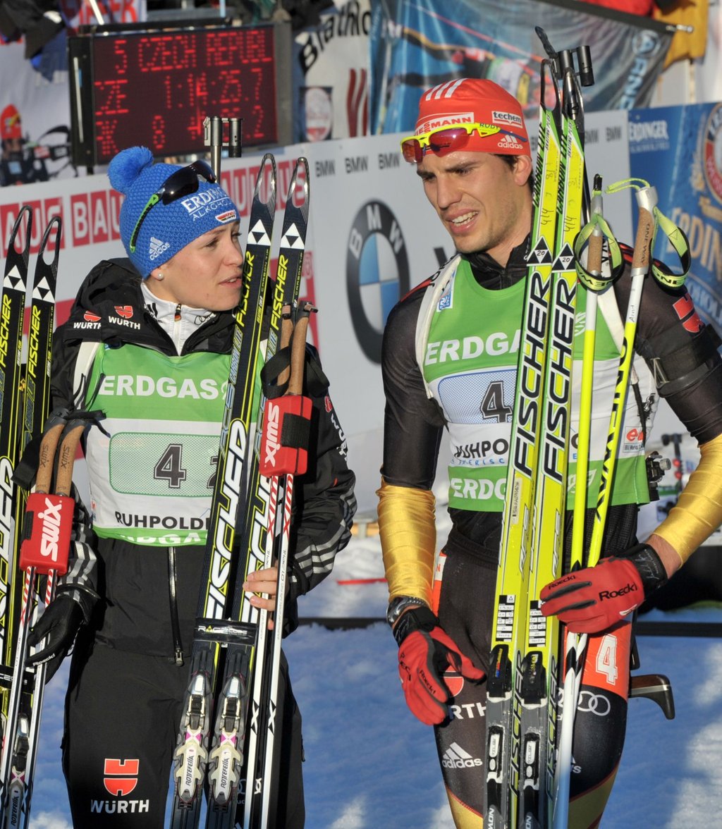 Biathleten Magdalena Neuner und Arnd Peiffer äußern sich zur Rückkehr russischer Athleten in den Weltsport.