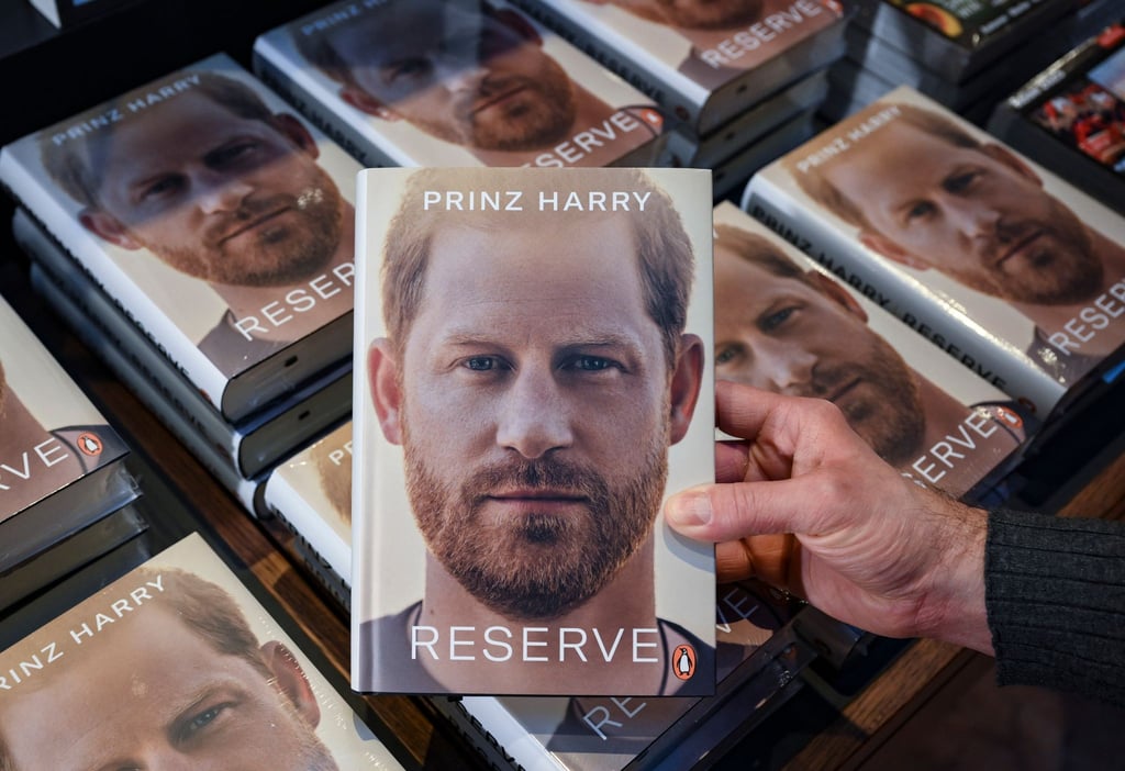 Die deutsche Fassung des Buchs „Reserve“ wurde allein am Erscheinungstag 40.000 Mal gekauft.