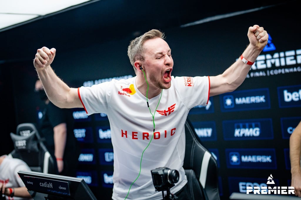 Teamkapitän cadiaN führte Heroic zum Sieg bei den Blast Premier Fall Finals in Counter-Strike. (Archivbild)