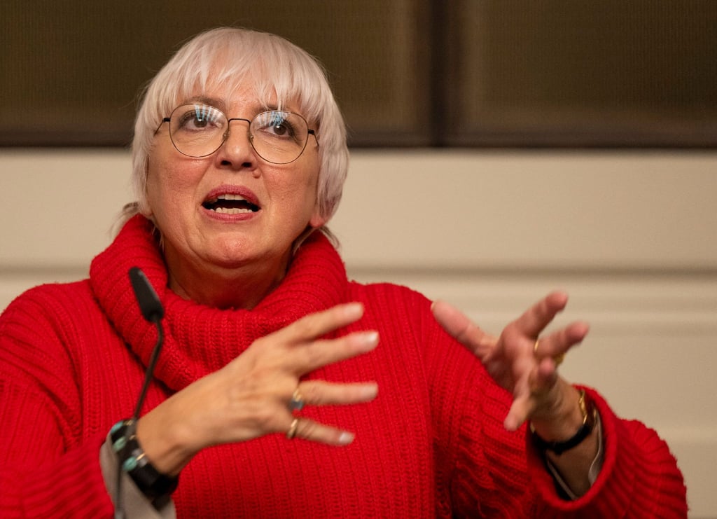 Claudia Roth, Kulturstaatsministerin.