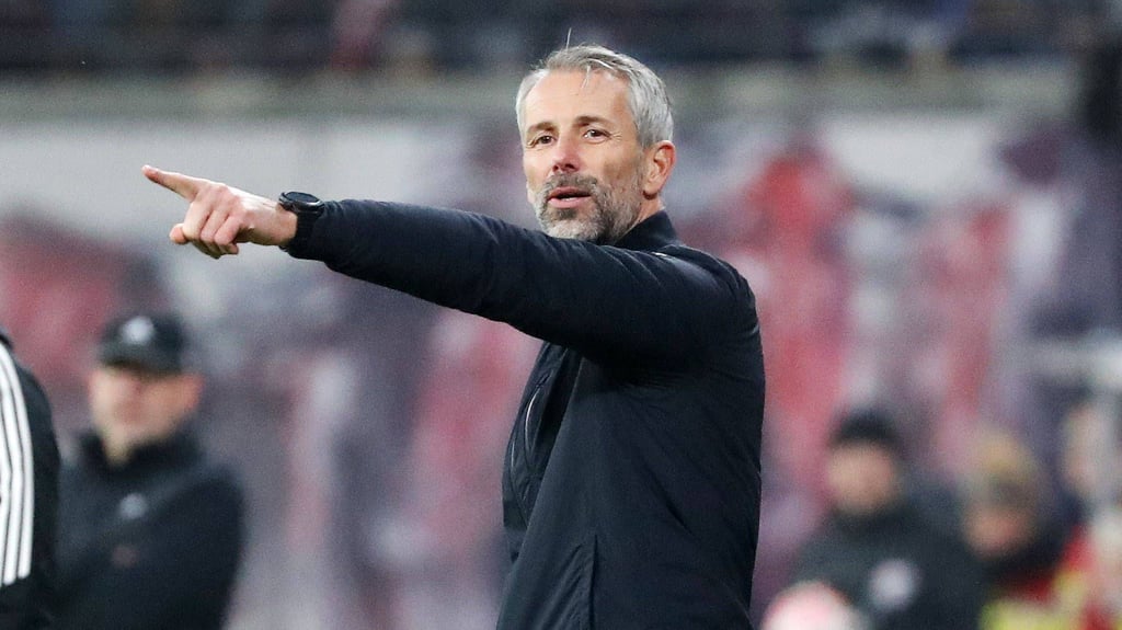 Marco Rose gibt die Kommandos bei RB Leipzig.