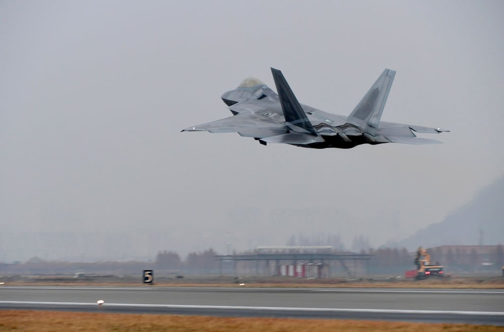 Ein F-22-Kampfjet des US-Militärs (Archivbild).