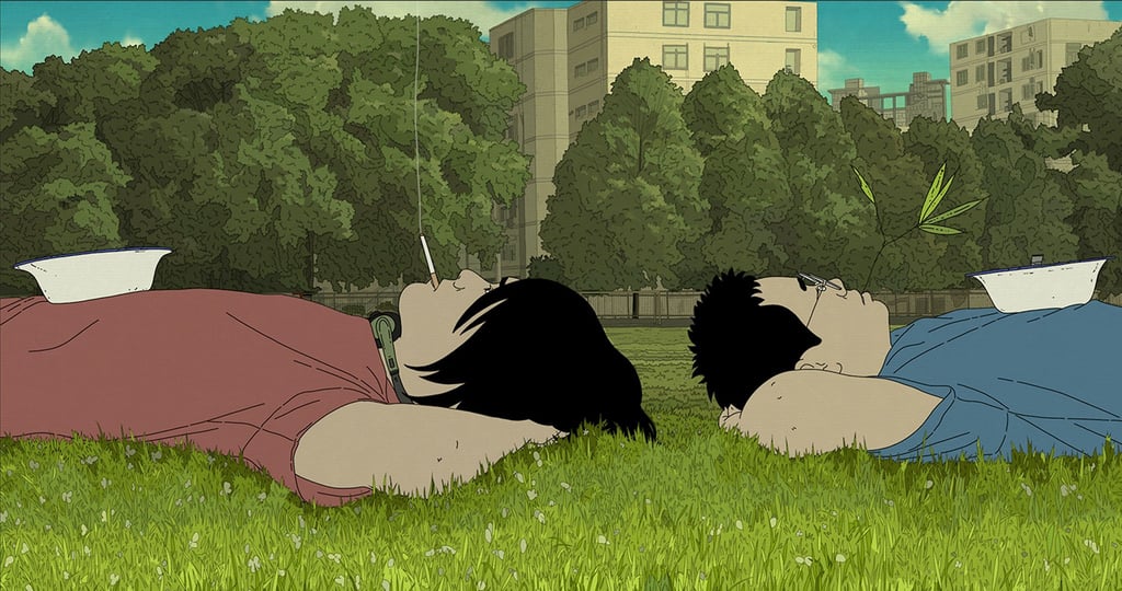 Eine Szene aus dem Animationsfilm „Art College 1994“.
