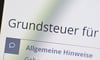 Symbolfoto - Viele Bürger in Mansfeld-Südharz haben ihre Erklärung zur Grundsteuer bereits abgegeben.