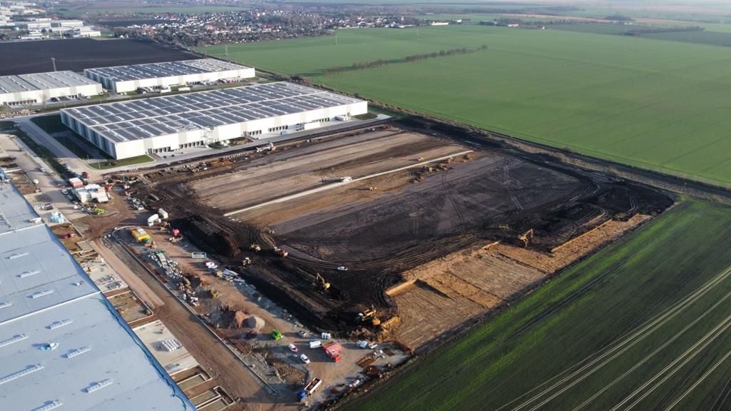 Der VGP Park Magdeburg-Sülzetal. Hier hat das Logistikunternehmen Rhenus mehr als 70.000 Quadratmeter Lagerfläche angemietet.