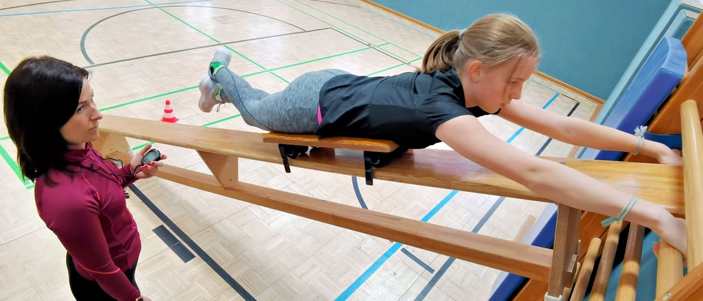 Rennrodel-Training mit Landestrainerin Eliza Tiruma in Blankenburg. Die ehemalige Weltklasse-Rodlerin aus Lettland ist hier zweimal wöchentlich für den Nachwuchs im Einsatz und hat dort solche Talente wie Miria Lautenbach fest im Blick.