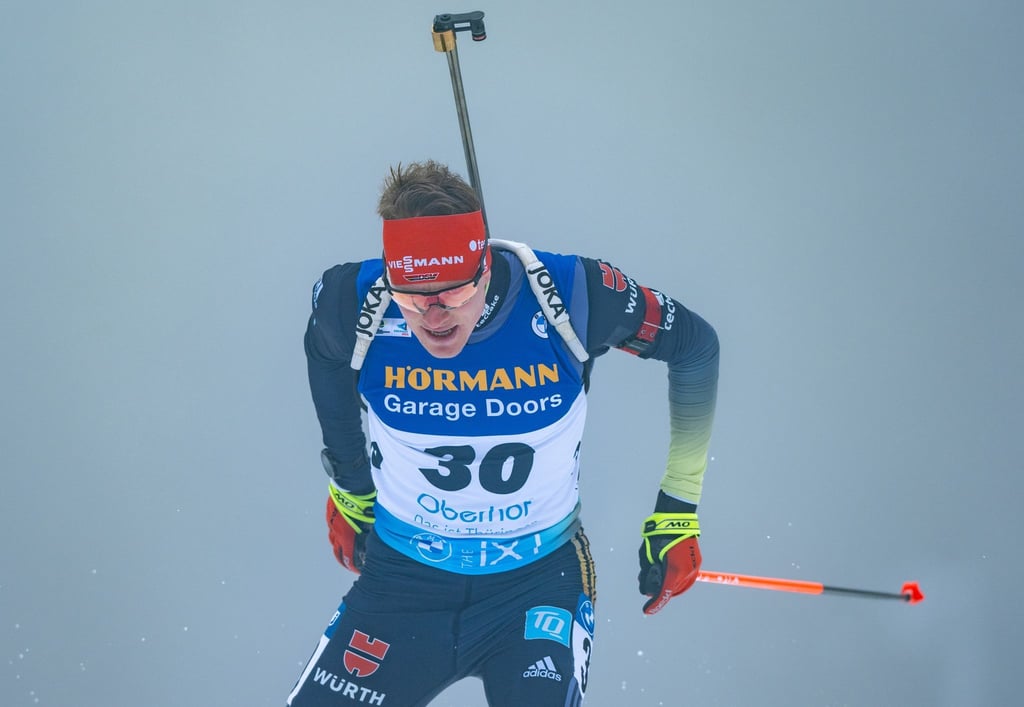 Benedikt Doll auf der Strecke.